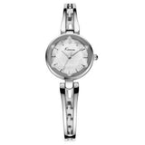 KIMIO KW6033S Fashion Women Quartz Watch Dimensional Mirror Ladies Dress Bracelet Watch