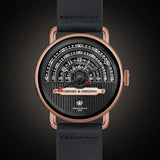 TOMORO Fashion Creative Tactical Unique Hour Reading Designer Men Watch Casual Male Quartz Watch