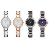 KIMIO KW6016M Fashion Women Quartz Watch Luxury Rhinestones Ceramic Watch