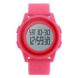 SKMEI 1206 LED Fashion Male Female EL Light 50M Waterproof Digital Watch