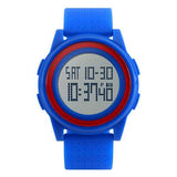 SKMEI 1206 LED Fashion Male Female EL Light 50M Waterproof Digital Watch