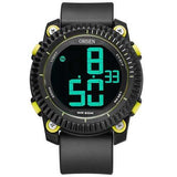 OHSEN 1710 Digital Watches Stopwatch Alarm Military Sport Swimming Men LED Watch