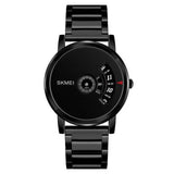 SKMEI 1260 Creative Watch Luxury Male Stainless Steel Strap Quartz Business Wrist Watch