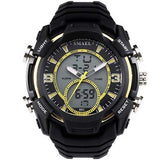 SMAEL 1349 Stopwatch Men Sport Watch Waterproof Double Display Digital Wrist Watch