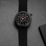 BREAK M728 Casual Style Men Wrist Watch Rubber Strap Creative Quartz Watch