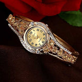 LVPAI XR1959 Fashionable Rhinestone Ladies Bracelet Watch