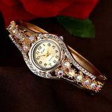 LVPAI XR1959 Fashionable Rhinestone Ladies Bracelet Watch