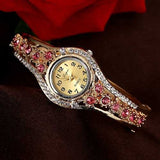 LVPAI XR1959 Fashionable Rhinestone Ladies Bracelet Watch