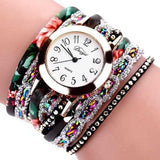 DUOYA XR1886 Retro Style Bracelet Watch