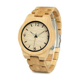 BOBO BIRD WD27 Bamboo Wooden Watch