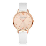 Casual Style PU Leather Strap Ladies Watch