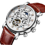 KINYUED JYD-J026 3D Dial Case Automatic Mechanical Watch