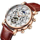 KINYUED JYD-J026 3D Dial Case Automatic Mechanical Watch