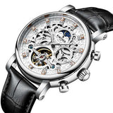 KINYUED JYD-J026 3D Dial Case Automatic Mechanical Watch