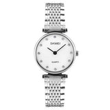 SKMEI 1223 Rhinestones Waterproof Ladies Wrist Watch