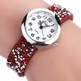 DUOYA DY005 Retro Style Ladies Bracelet Gift Quartz Watch