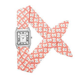 Retro Floral Strap Ladies Wrist Watch
