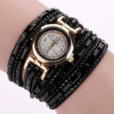 DUOYA DY004 Crystal Casual Style Ladies Bracelet Watch
