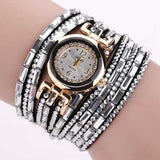 DUOYA DY004 Crystal Casual Style Ladies Bracelet Watch