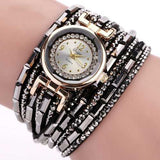 DUOYA DY004 Crystal Casual Style Ladies Bracelet Watch