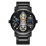 GUANQIN GJ16103 Skeleton Calendar Auto Mechanical Watches