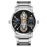 GUANQIN GJ16103 Skeleton Calendar Auto Mechanical Watches