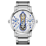 GUANQIN GJ16103 Skeleton Calendar Auto Mechanical Watches