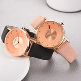 REBIRTH RE055 Rose Gold Case Casual Style  Women Wrist Watch