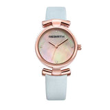 REBIRTH RE049 Simple Design Clock Women Wrist Watch