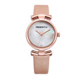 REBIRTH RE049 Simple Design Clock Women Wrist Watch