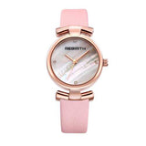 REBIRTH RE049 Simple Design Clock Women Wrist Watch