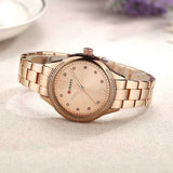 CURREN 9003 Crystal Casual Style Stainless Women Wrist Watch