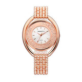 REBIRTH RE079 Fashion Diamond Steel Strap Women Quartz Watch