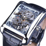 GMT983-1 Casual Style Rectangle Self-Wind Mechanical Watch