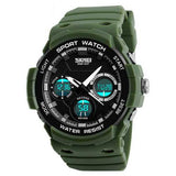 SKMEI 1247  Luminous Chronograph Dual Display Digital Watch