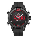 WEIDE WH7301 Silicone LED Sport Dual Display Digital Watch