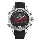 WEIDE WH7301 Silicone LED Sport Dual Display Digital Watch