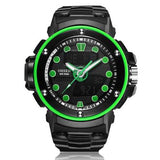 OHSEN AD1712 Luminous Outdoors Dual Display Digital Watch