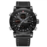 NAVIFORCE 9132 Luminous Calendar Dual Display Digital Watch