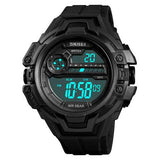 SKMEI 1383 Calendar Stopwatch Luminous Display Digital Watch