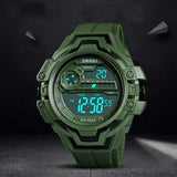 SKMEI 1383 Calendar Stopwatch Luminous Display Digital Watch