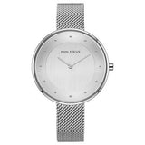 MINI FOCUS MF0179L Full Steel Luxury Women Wrist Watch