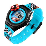 SKMEI 1376 Children Cartoon Car Creative Digital Watch