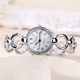 LVPAI Vintage Bracelet Watch Casual Crystal Quartz Watch