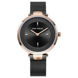 MINI FOCUS MF0195L Unique Dial Display Ladies Wrist Watch